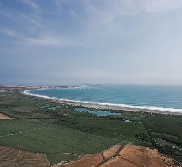 Vista panorámica del resort