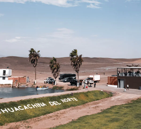 Vista panorámica del resort